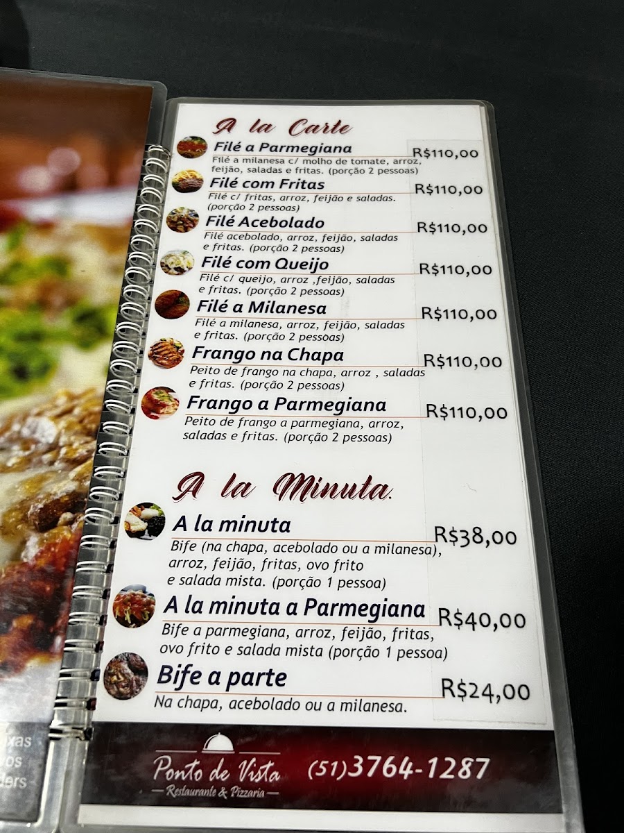 Menu Restaurante Pizzaria Ponto De Vista-1