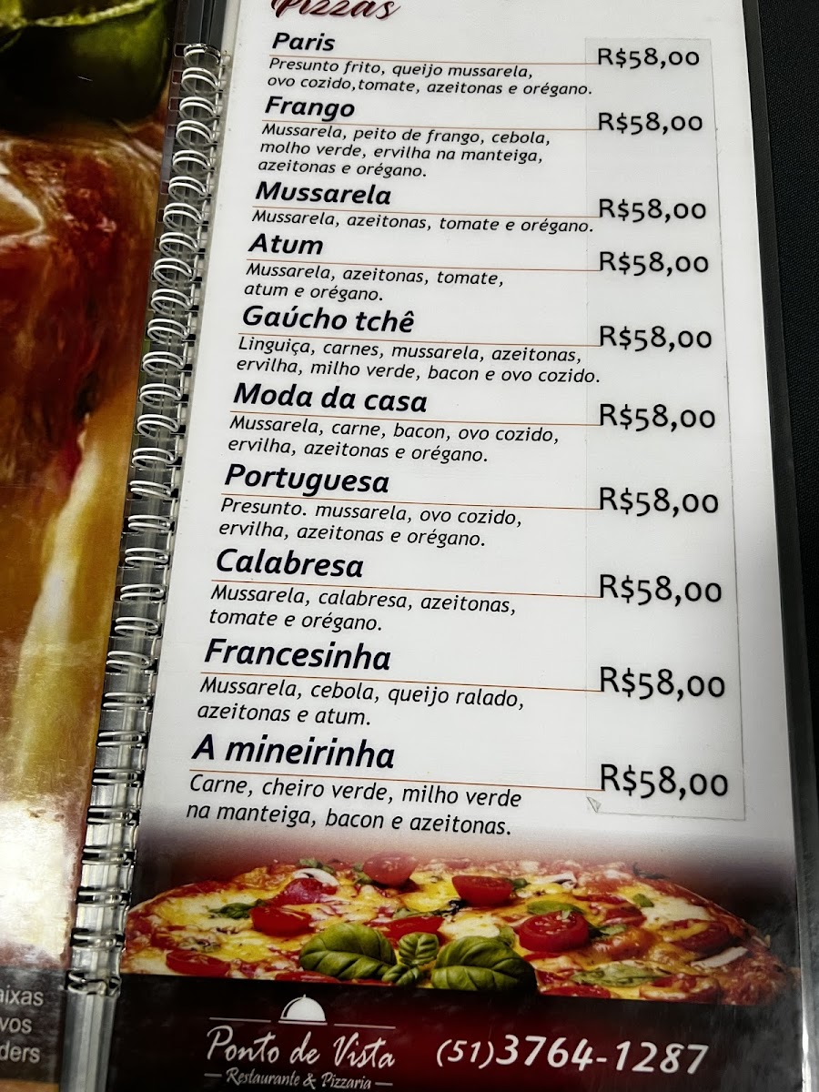 Menu Restaurante Pizzaria Ponto De Vista-3