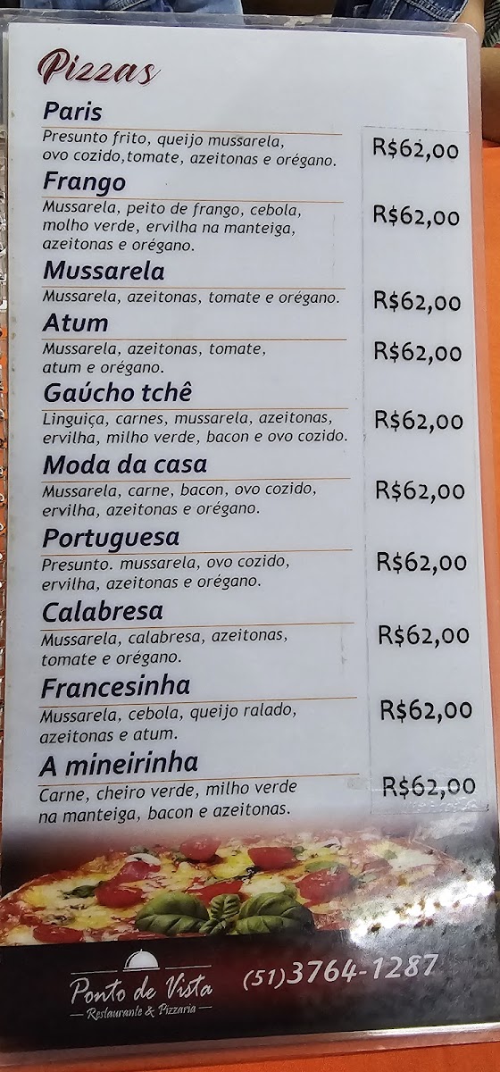 Menu Restaurante Pizzaria Ponto De Vista-4